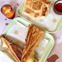 Crunch wrap & Cubano   at La Semilla in Atlanta