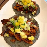 Al pastor tacos   at La Semilla in Atlanta