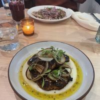 mushroom steak  at La Semilla in Atlanta