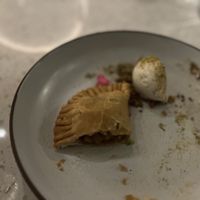 Not a great pic but the Apple Empanada is a go with the ice cream.   at La Semilla in Atlanta