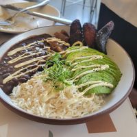 Burrito (bowl substitute) without picadilla at La Semilla in Atlanta