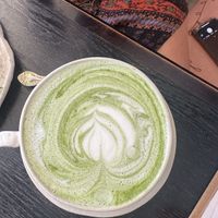 Awesome matcha oat latte !  at THE SPOT in Niigata