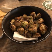 Crispy Brussels sprouts  at Black Tap Mamsha Al Saadiyat in Abu Dhabi