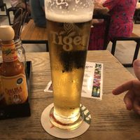 Vegan beer on tap  at Black Tap Mamsha Al Saadiyat in Abu Dhabi