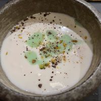 Coconut pudding   at Kusaki - Pop-up in Los Angeles