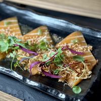 Sashimi (Salmon Shiso)  at Kusaki - Pop-up in Los Angeles