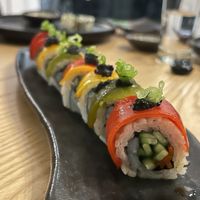 Rainbow roll   at Kusaki - Pop-up in Los Angeles