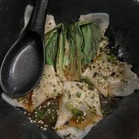 Wontons   at Kusaki - Pop-up in Los Angeles