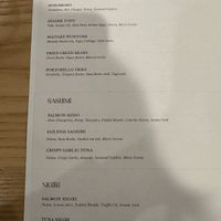Menu December 2024  at Kusaki - Pop-up in Los Angeles