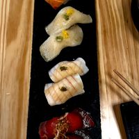 Nigiri sushi  at Kusaki - Pop-up in Los Angeles
