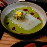 Calamari sashimi at Kusaki - Pop-up in Los Angeles