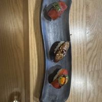 Watermelon, eggplant, and mushroom. Perfection!  at Kusaki - Pop-up in Los Angeles