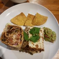 Vegan burrito at Cilantro Ubud in Ubud