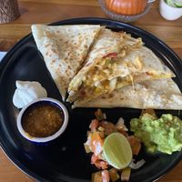 Vegetarian quesadillas   at Cilantro Ubud in Ubud