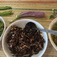 Auberginen Curry  at Priyamali Gedara in Polonnaruwa