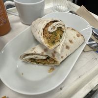 Vegan roll  at IKEA in Zaragoza