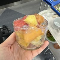 Fruit salad  at IKEA in Zaragoza