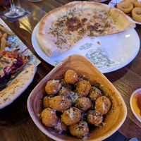 Cheesy tater tots at The Head of Steam in Sheffield