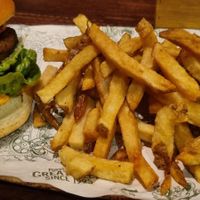 Smokey mountain burger at The Head of Steam in Sheffield