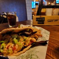 Chicken Gyros at The Head of Steam in Sheffield