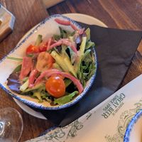 House salad at The Head of Steam in Sheffield