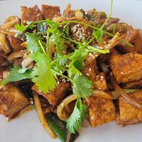 Lemongrass tofu at Sunflower Vietnamese Cuisine in Austin
