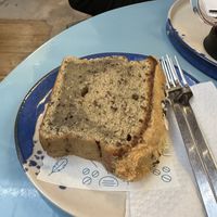 Vegan banana bread  at Florencia y Fortunata Café in Cusco
