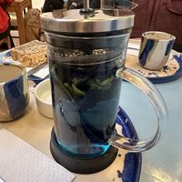 Herbal tea  at Florencia y Fortunata Café in Cusco