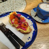 Food and drink at Florencia y Fortunata Café in Cusco