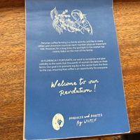   at Florencia y Fortunata Café in Cusco