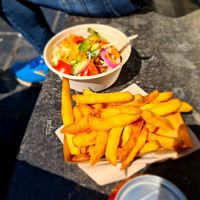 Chips  at Maoz - Muntplein in Amsterdam