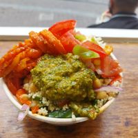 Salad bowl at Maoz - Muntplein in Amsterdam