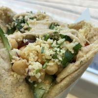 Falafel pita  at Maoz - Muntplein in Amsterdam