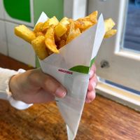 Small fries  at Maoz - Muntplein in Amsterdam