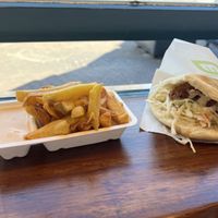 Falafel in pitta   at Maoz - Muntplein in Amsterdam