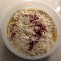 Side of baba ganoush at IDOF - Roosevelt - Maybe closed in Oakbrook Terrace