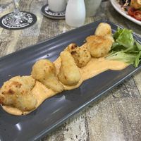 Panko crumbed cauliflower entree  at Agnes Water Tavern in Agnes Water