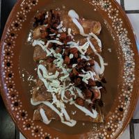 Food at Vegan Barrio in Cozumel