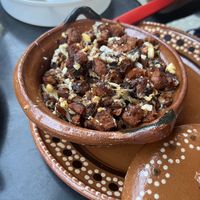 Choriqueso  at Vegan Barrio in Cozumel