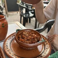 Choriqueso!  at Vegan Barrio in Cozumel