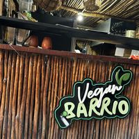 Wee kitchen  at Vegan Barrio in Cozumel