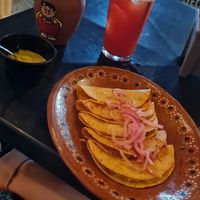 Tacos de Canasta at Vegan Barrio in Cozumel