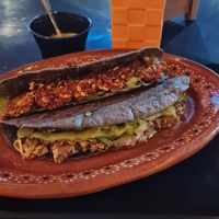 Quesa Brosas at Vegan Barrio in Cozumel