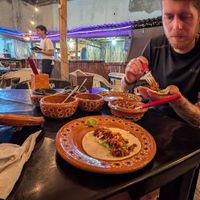 Choriqueso at Vegan Barrio in Cozumel
