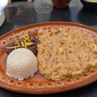 Peanut Tofu at Vegan Barrio in Cozumel