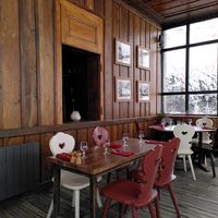 Another dining room at Refuge du Montenvers in Chamonix-mont-blanc