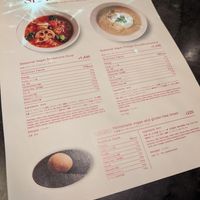vegan menu at TREE by NAKED - Yoyogi Park in Tokyo