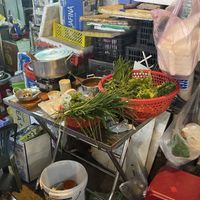 Ingredients   at Goi Cuon Chay - Food Stall in Ho Chi Minh City