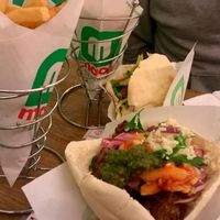 Maoz falafel is the best! at Maoz - Leidsestraat in Amsterdam