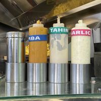 Sauces  at Maoz - Leidsestraat in Amsterdam